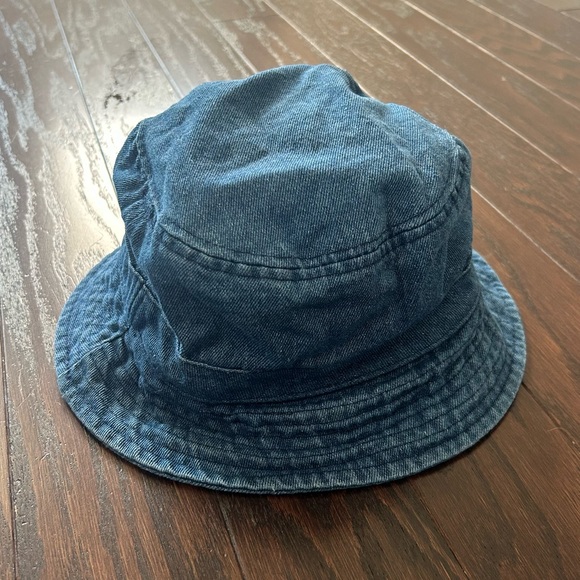 ChoKo Lids Blue Denim Bucket Hat Unisex One Size 100% Cotton Streetwear Y2K - Picture 1 of 4